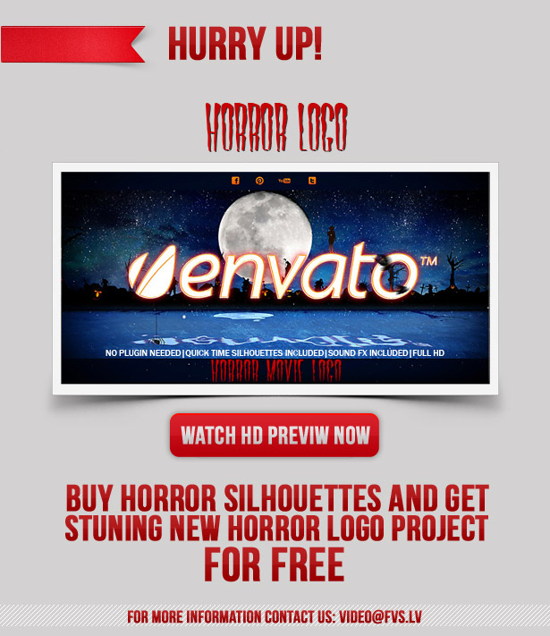 Get Free Brand NEW Horror Logo Opener!