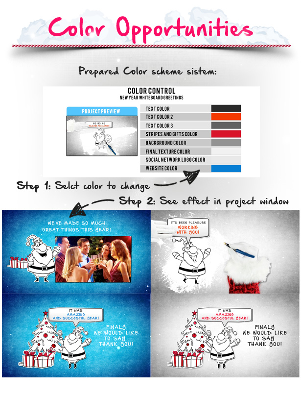 Holidays Whiteboard Greetings Pack v4.3 - 23