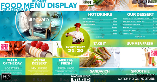 Favorite Restaurant Display