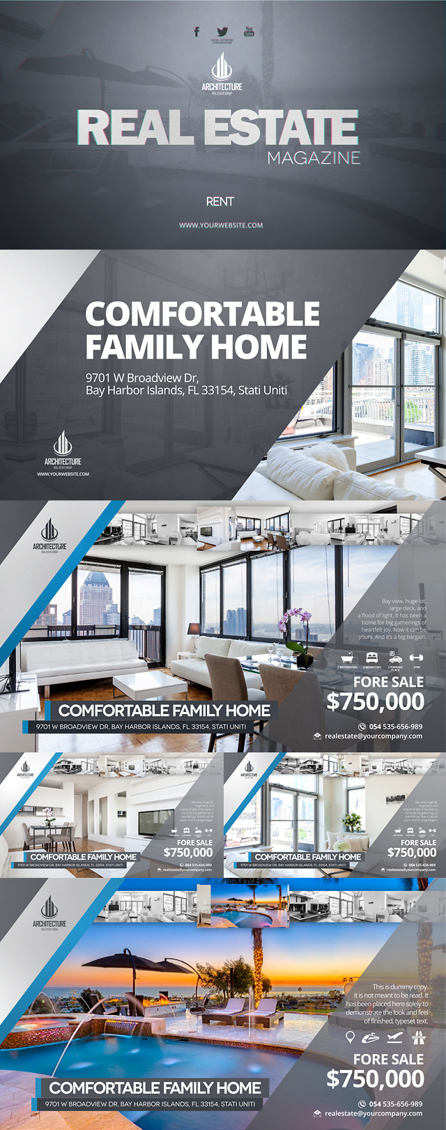 Real Estate Magazine / Broadcast ID v2.3 - 2