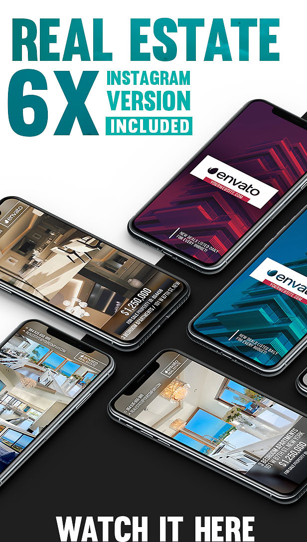 Real Estate IGTV / Instagram Stories Pack Update 2019